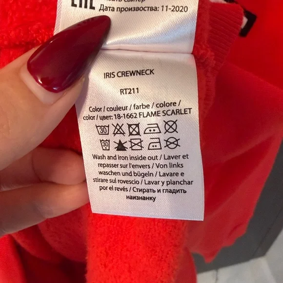 ❤️ ROTATE SUNDAY
Iris logo-embroidered organic cotton-jersey sweatshirt like NEW - Picture 17 of 17